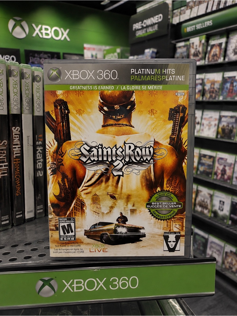 Saints Row 2 Xbox 360 Platinum Hits Complete CIB Tested Working